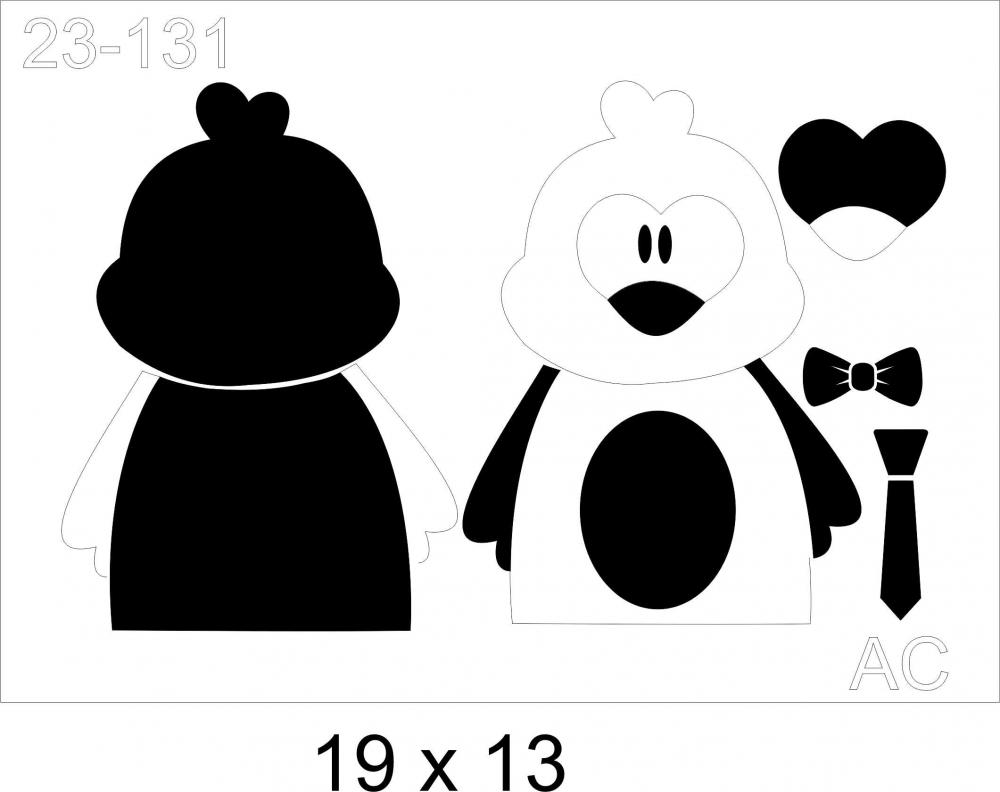 Stencil infantil Pintinho  23-131
