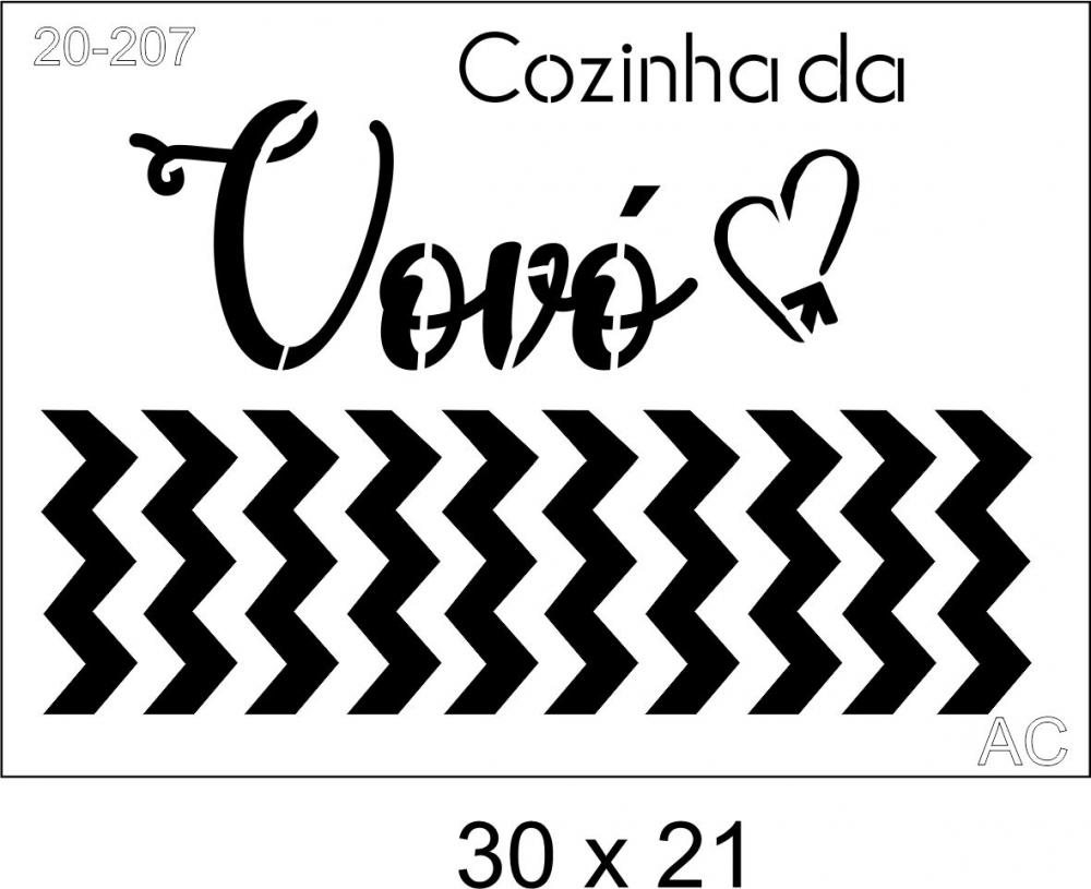 Stencil Vovó 20-207