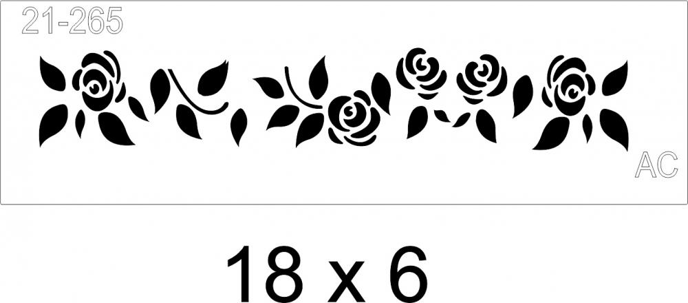Stencil Rosinhas   21-265