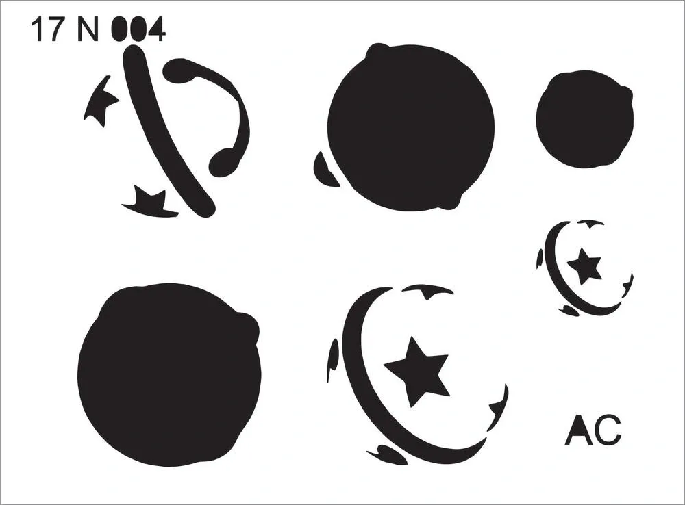 Stencil Guiso Natal COD: 17n004