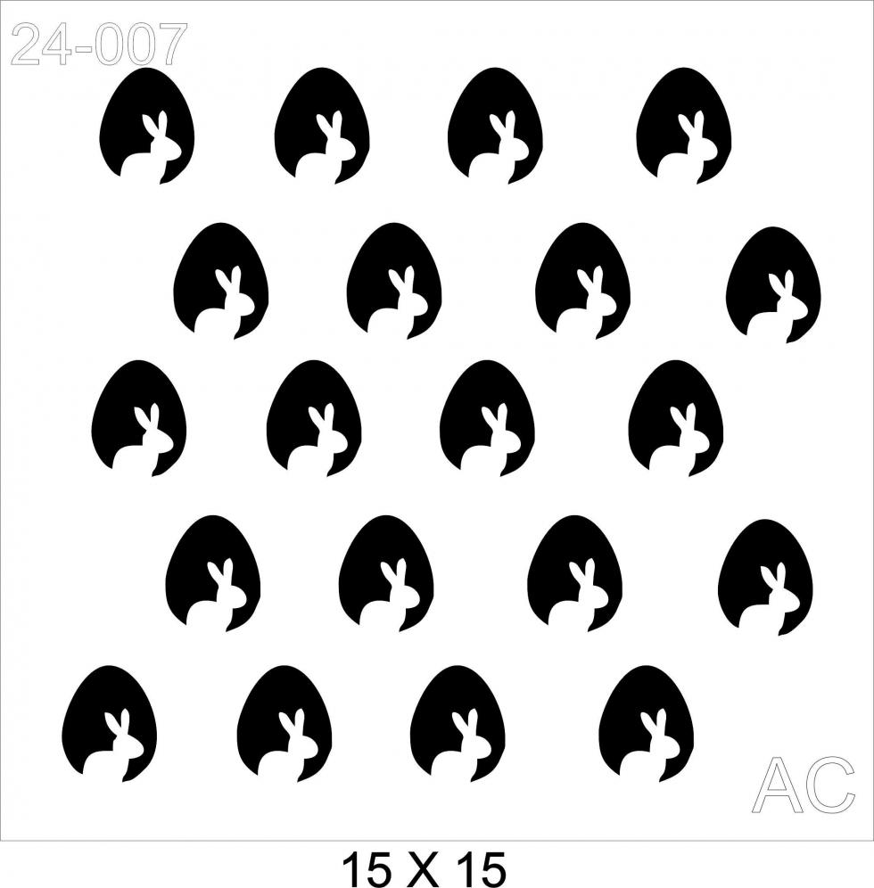 Stencil Ovinhos 24-007