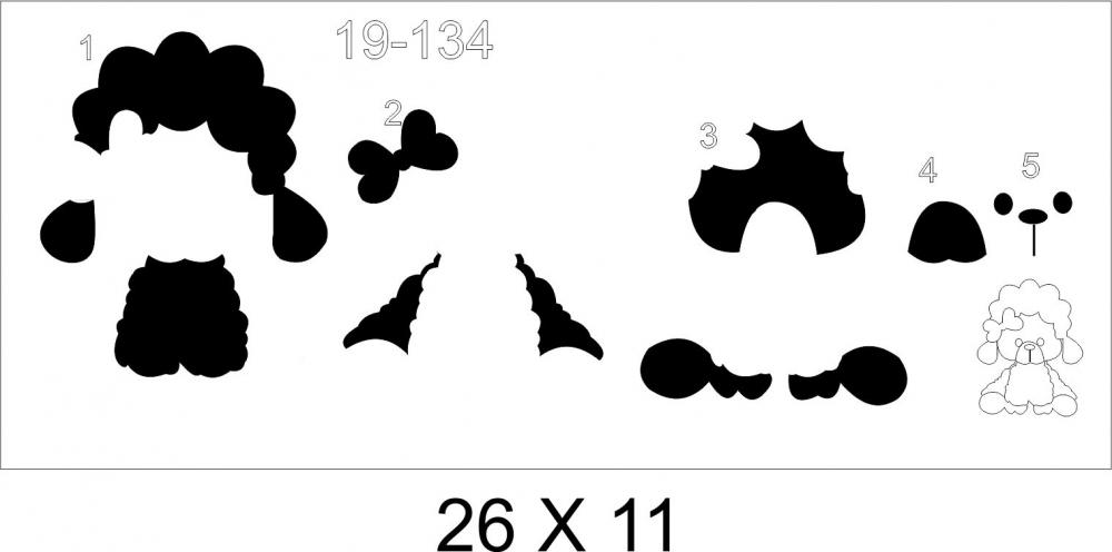 Stencil OVELHA      19-134