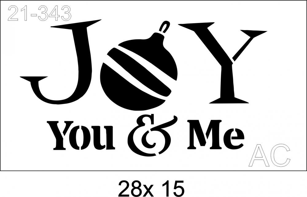 Stencil Joy  21-343