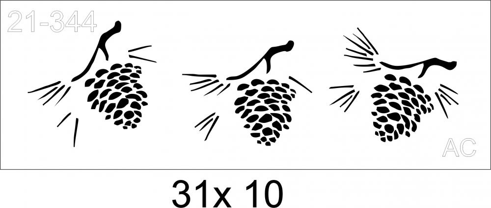 Stencil Pinhas  21-344