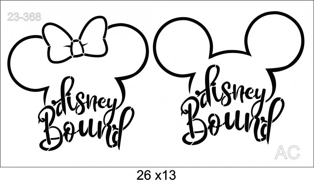 Stencil Minie/ Mickey23-368