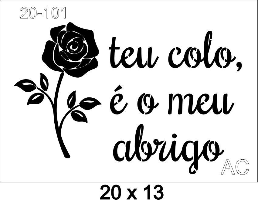 Stencil  Mãe Cod - 20tx101