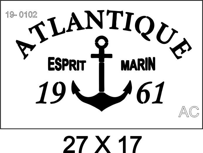 Stencil  Âncora    19-102