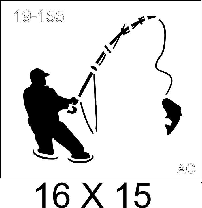 Stencil Pescador   19-155