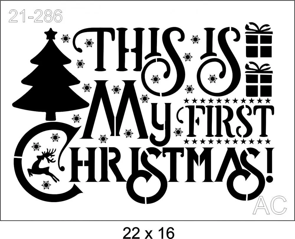 Stencil   Meu Primeiro Natal-21-286