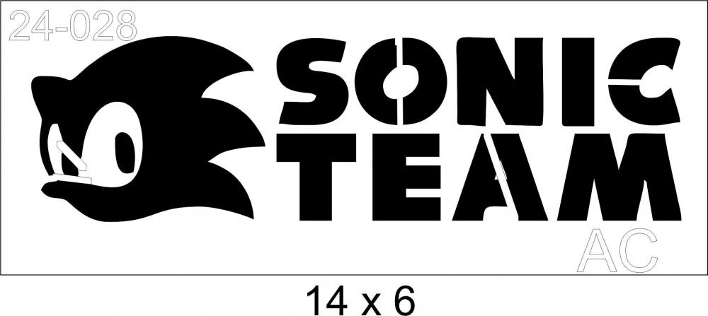 Stencil  Sonic  24-028