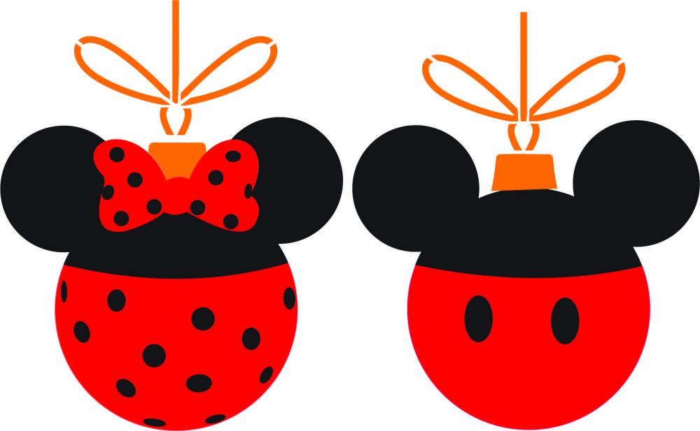Stencil Minie- Bolas de Natal 23-260