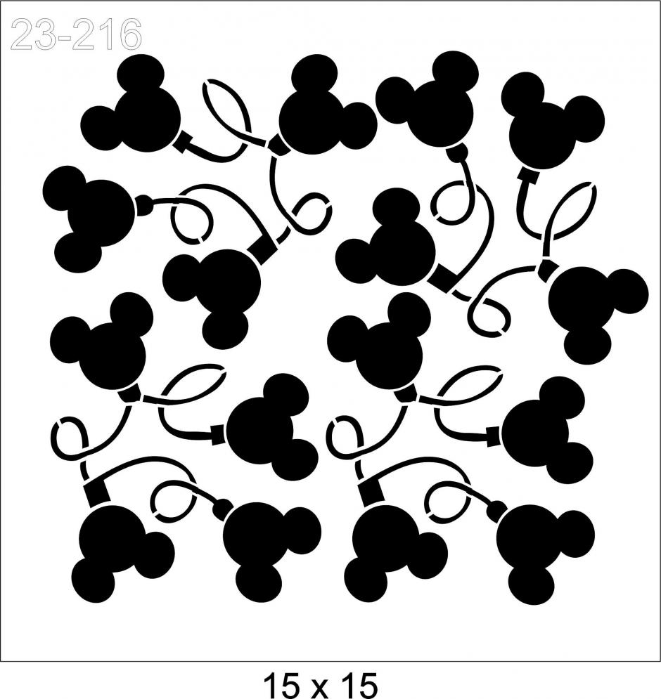 Stencil Minie Pisca- Pisca 23-216