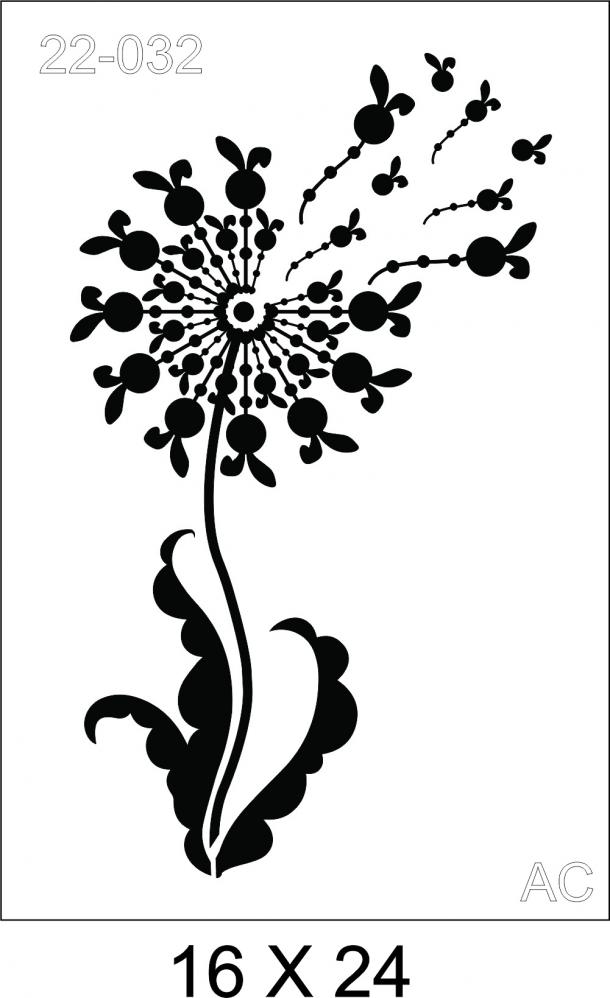 Stencil Plantação de Coelhos 22-032
