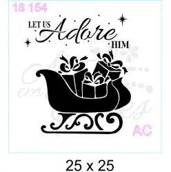 Stencil Natal 18-154