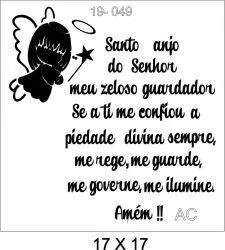 Stencil Oração Santo anjo19-049