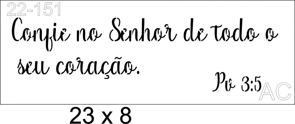 Stencil Confie ... 22-151