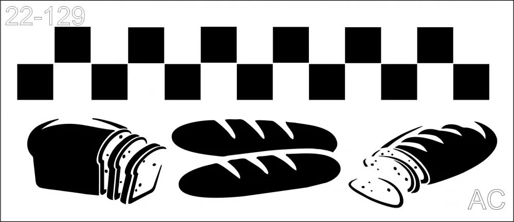 Stencil Pães  22-129