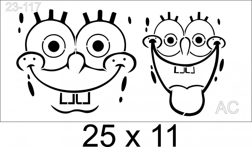 Stencil para pintura  Bob 5 ... Arte em Cortes