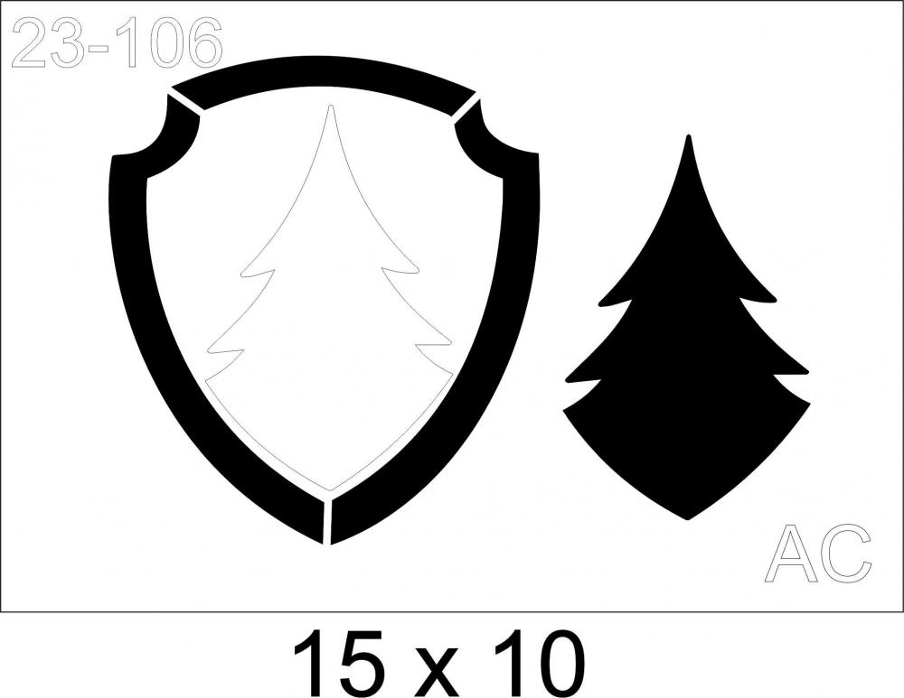 Stencil para pintura  Patrulha...5 Arte em Cortes