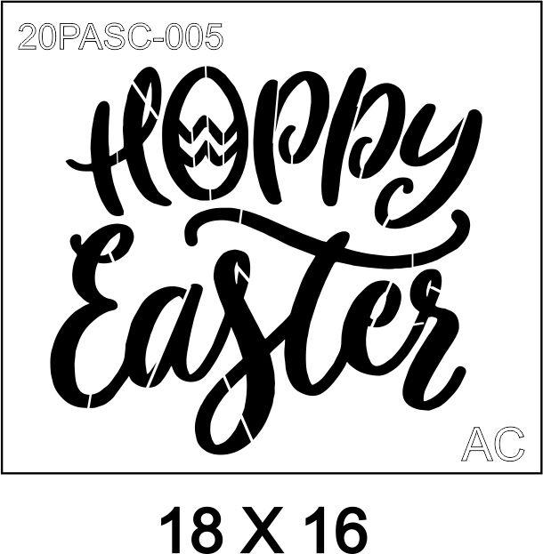 Stencil  PASCOA   20PASC005