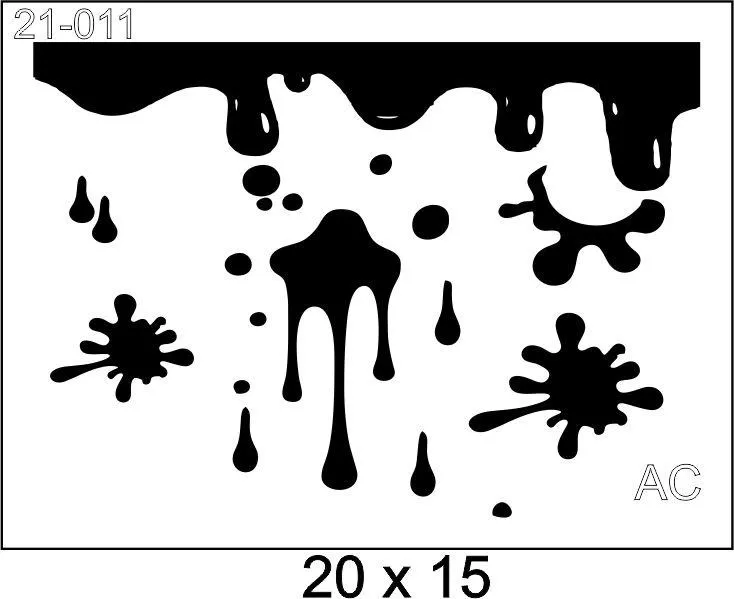Stencil  PASCOA    21-011