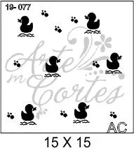 Stencil PATINHO19inf077