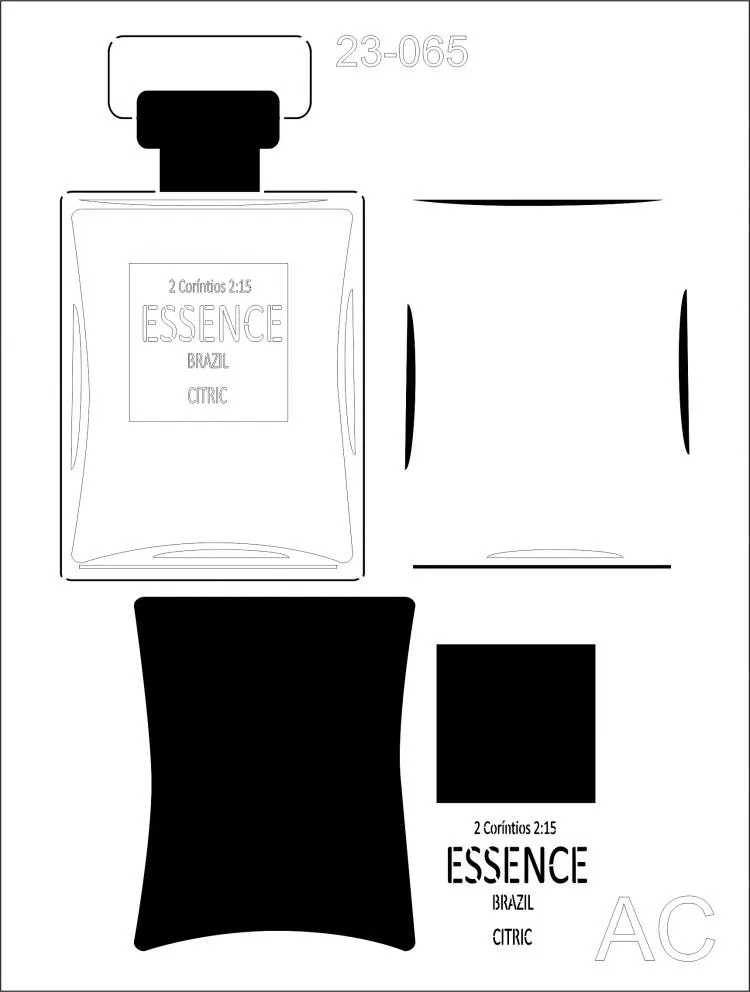 Stencil Perfume ESSENCE 23-065