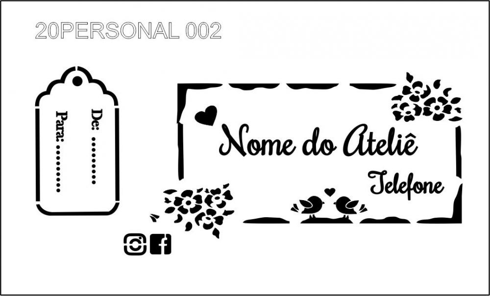 Stencil Personalizado Para Marcas 20perso002