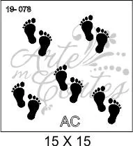 Stencil PEZINHO19inf078