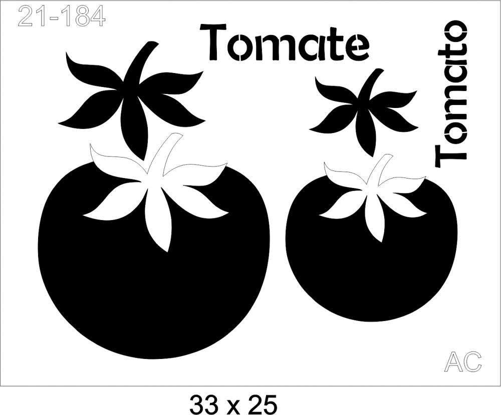Stencil Tomate 21-184