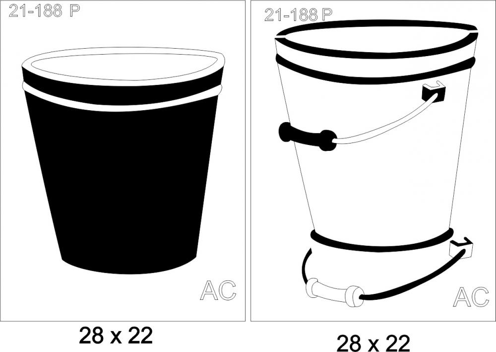 Stencil Balde 21-188