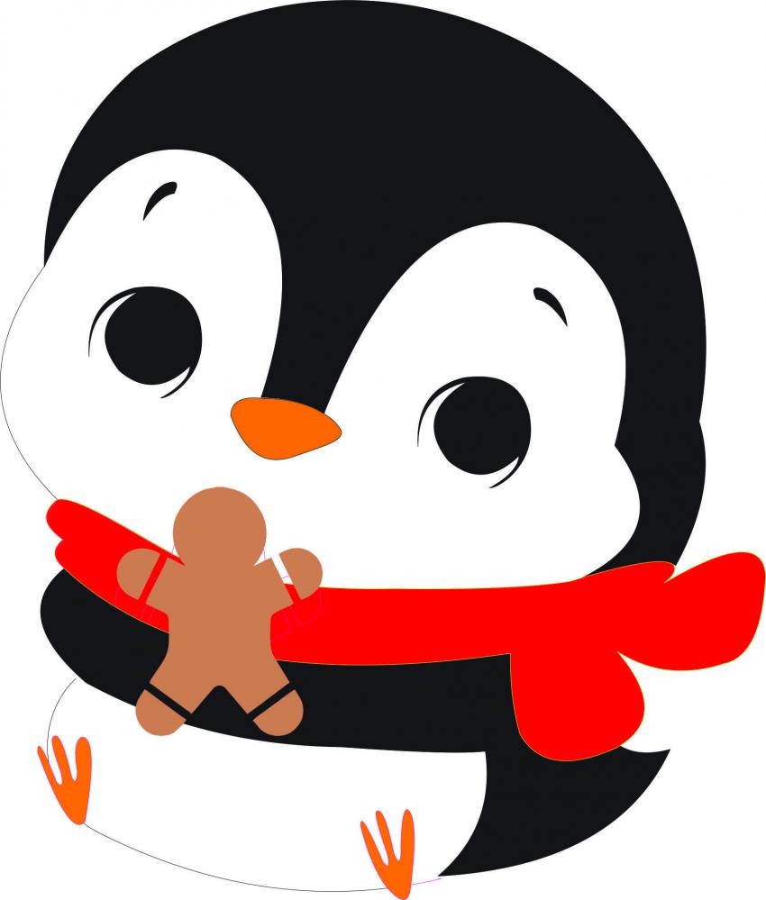 Stencil Pinguim 23-223