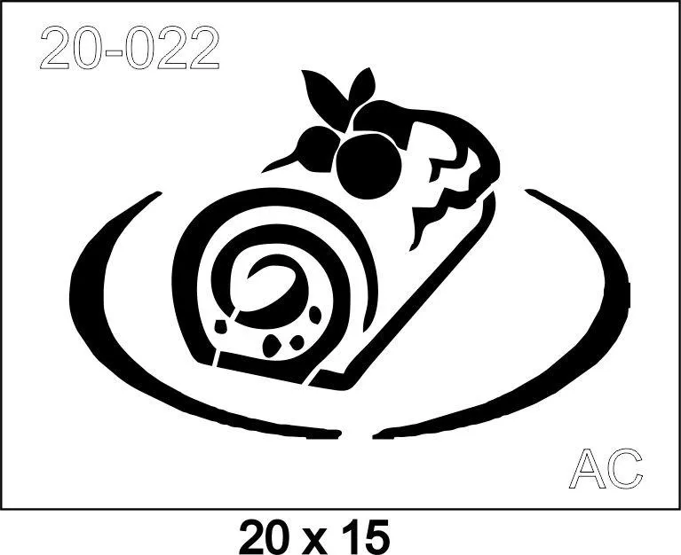 Stencil  Rocambole 20-022