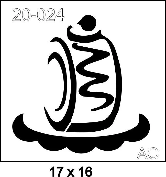 Stencil Rocambole Cod -20-024