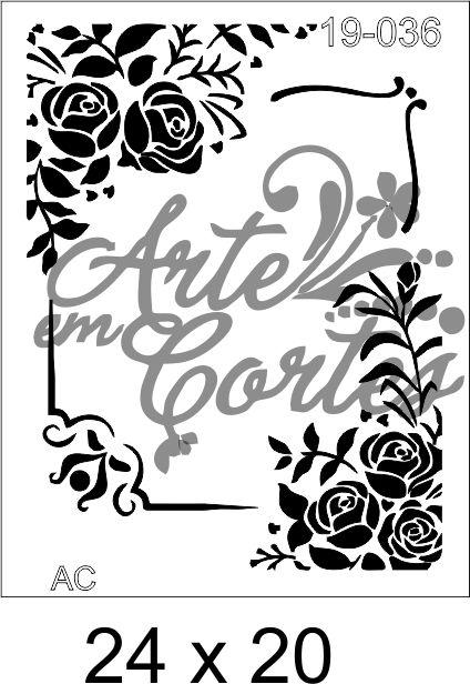 Stencil ROSA 19-036