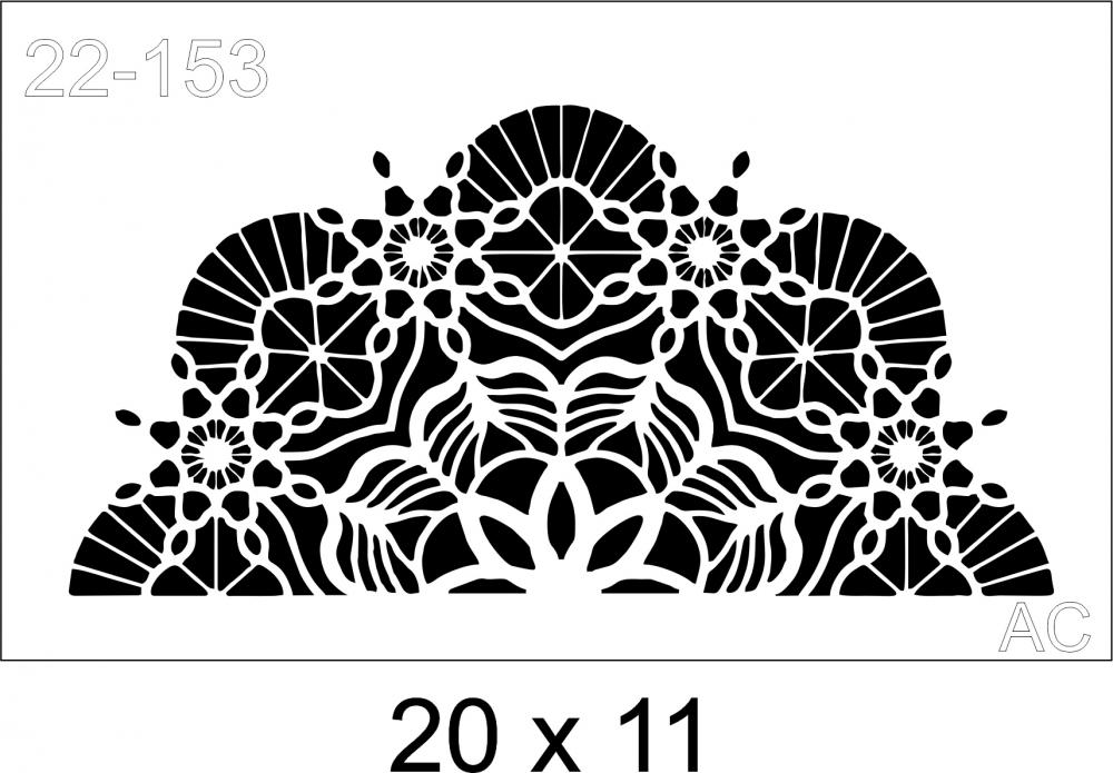 Stencil  Renda  22-153