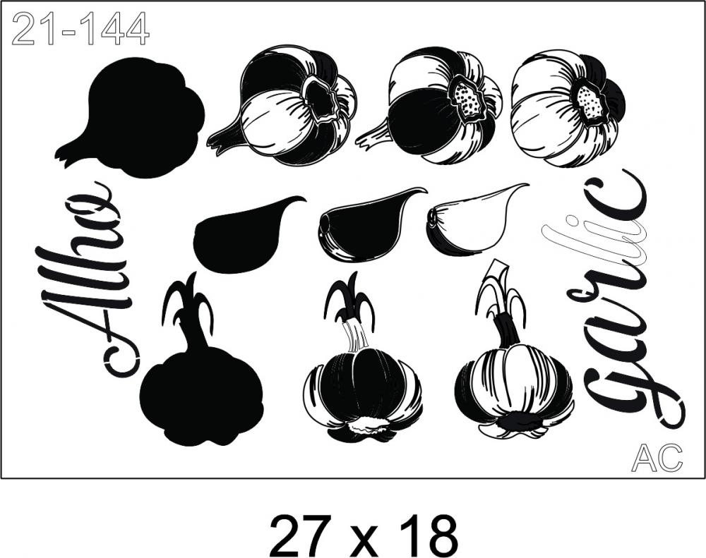 Stencil Alho 21-144