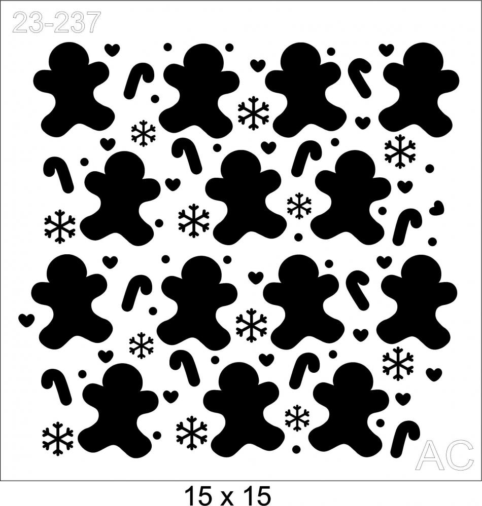 Stencil gingers  23-237