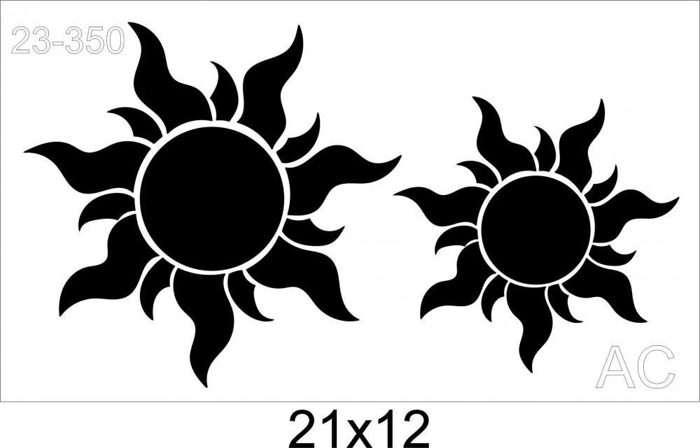 Stencil Sol Rapunzel 23-350