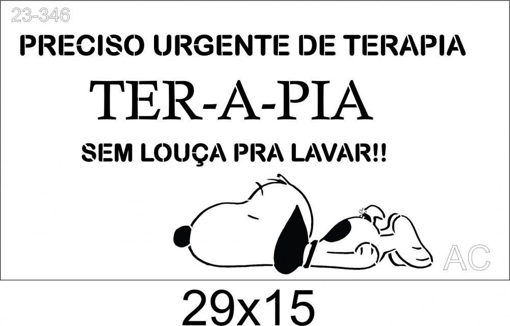 Stencil Snoopy  23-346