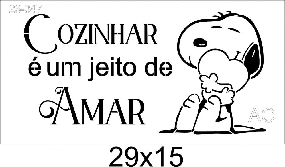 Stencil Snoopy  23-347