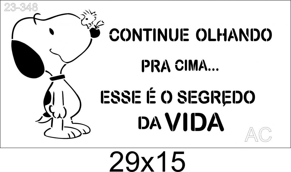 Stencil Snoopy  23-348