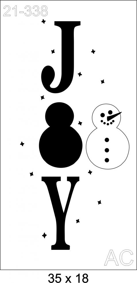 Stencil Joy 21-338