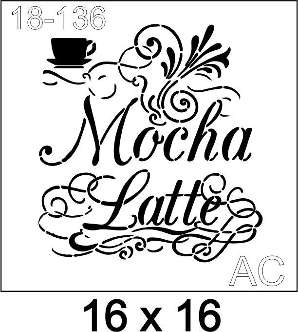 Stencil  Mocha Latte    18-136