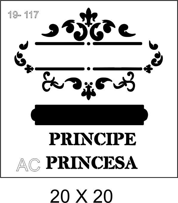 Stencil TEXTO 19-117