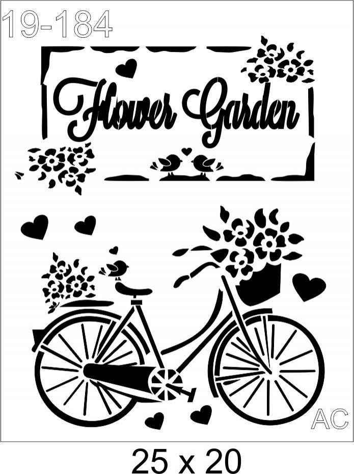 Stencil  JARDIM  19-184