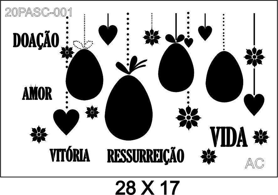Stencil  PASCOA    20PASC001