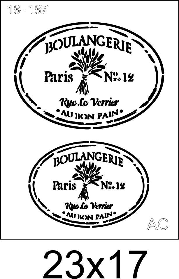 Stencil Texto ROTULO Cod -18tx187