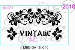 Stencil Texto VINTAGE   18-031