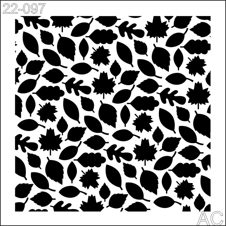 Stencil Folhagens  22-097
